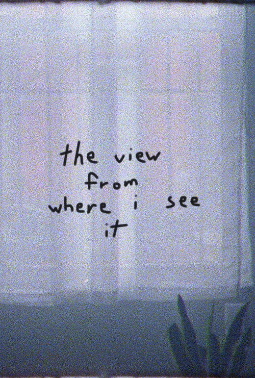 the view from where i see it (2025) poster