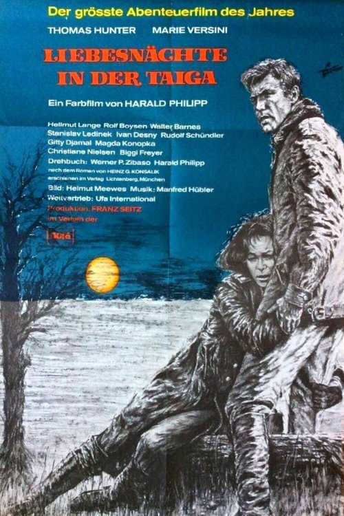 Liebesnächte in der Taiga (1967) poster