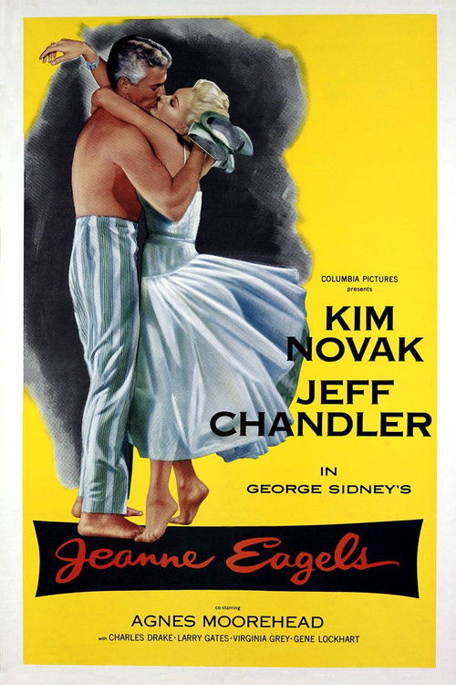 Jeanne Eagels (1957) poster