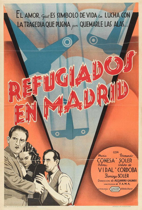 Refugiados en Madrid (1938) poster
