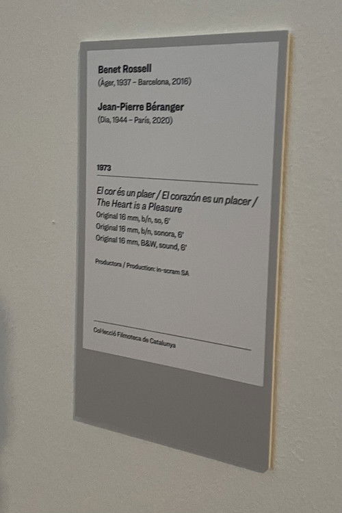 The Heart is a Pleasure (1973) poster