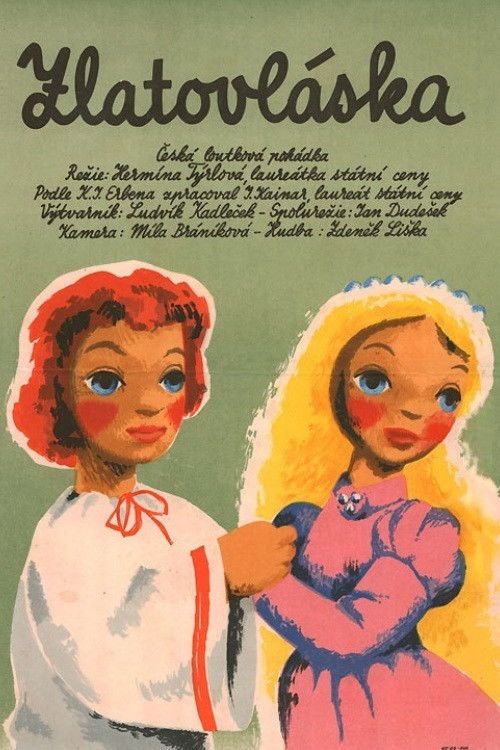 Zlatovláska (1955) poster