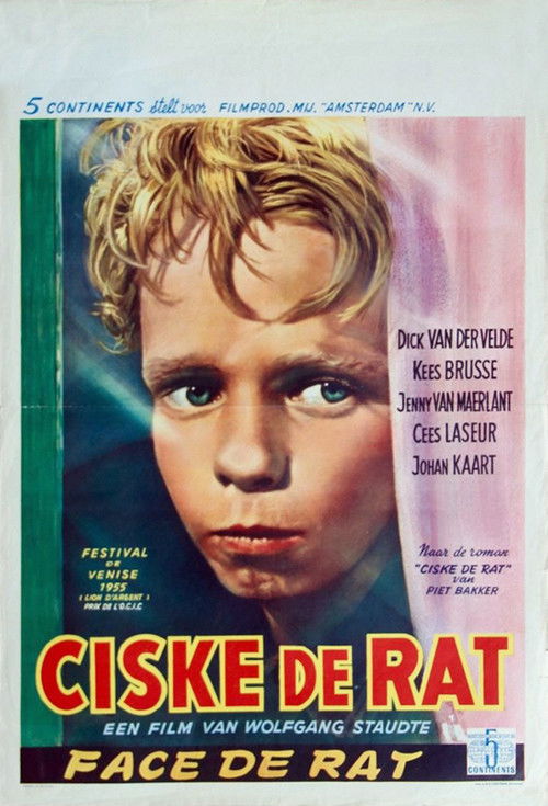 Ciske the Rat (1955) poster