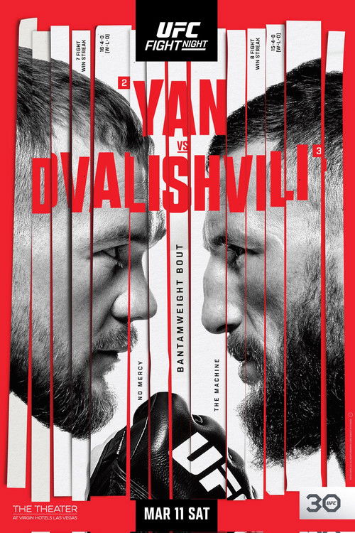 UFC Fight Night 221: Yan vs. Dvalishvili (2023) poster