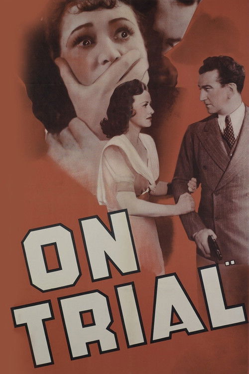 On Trial (1939) poster