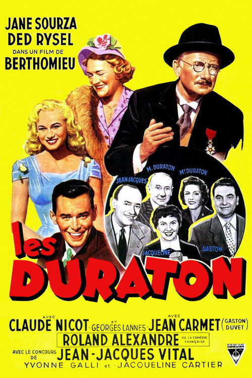 Les Duraton (1956) poster