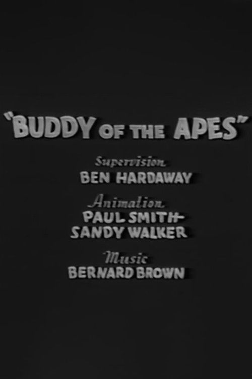 Buddy of the Apes (1934) poster