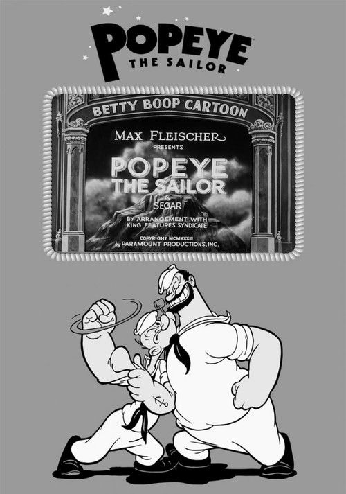 Popeye the Sailor (1933) poster