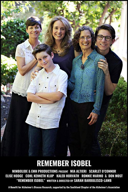 Remember Isobel (2018) poster