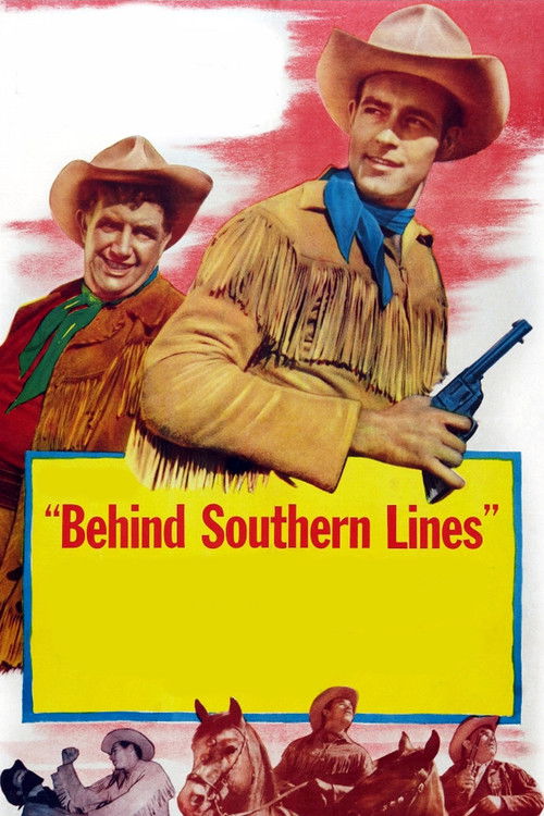 Behind Southern Lines (1952) poster