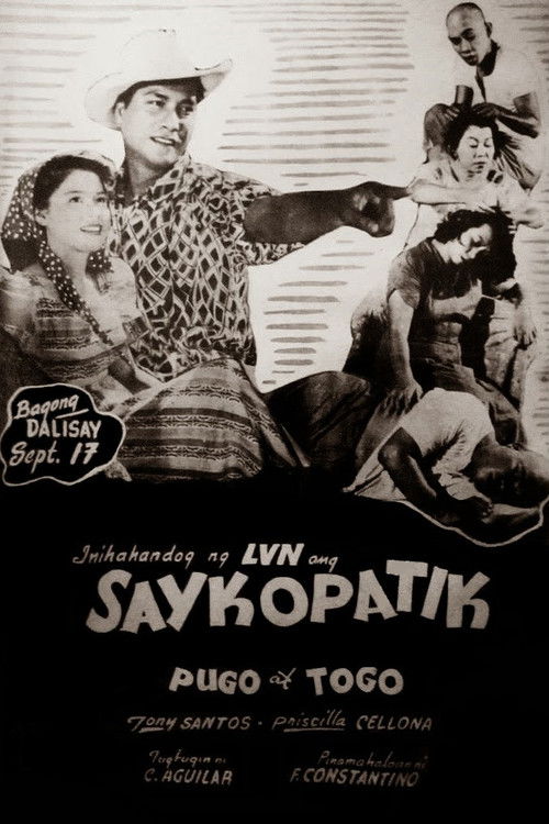 Saykopatik (1952) poster