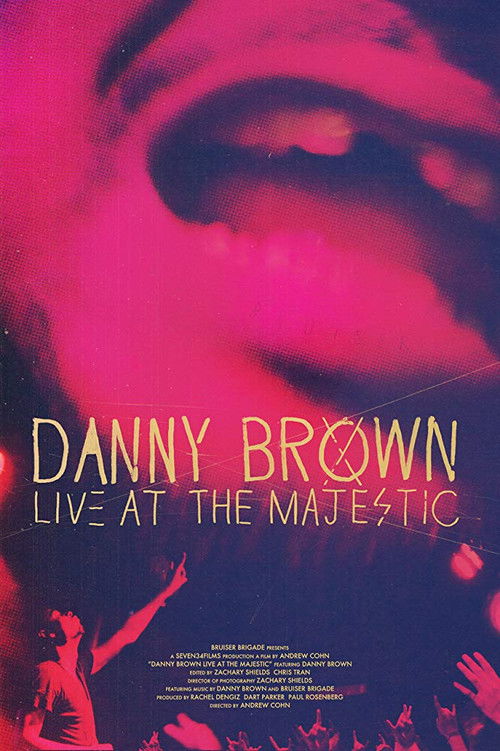 Danny Brown | Live at the Majestic (2018) poster