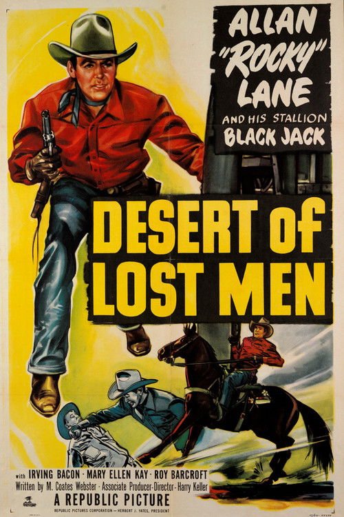 Desert of Lost Men (1951) poster