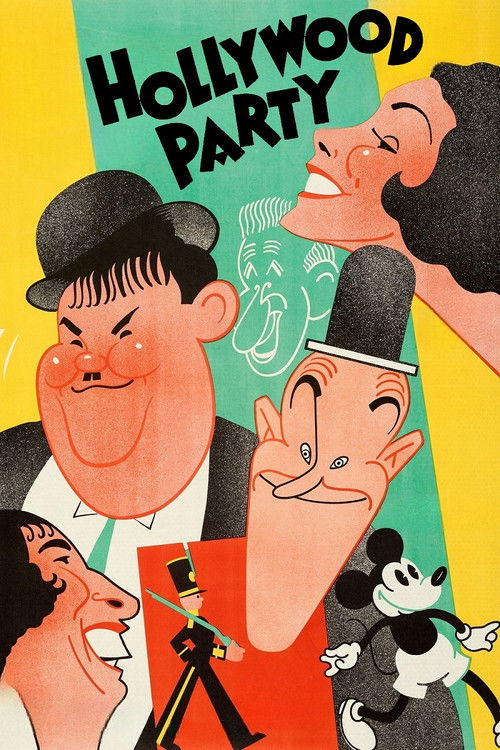 Hollywood Party (1934) poster