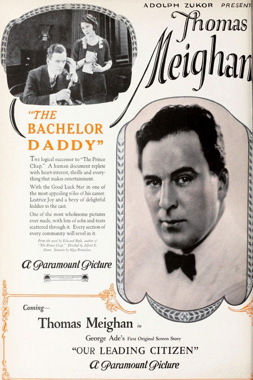 The Bachelor Daddy (1922) poster