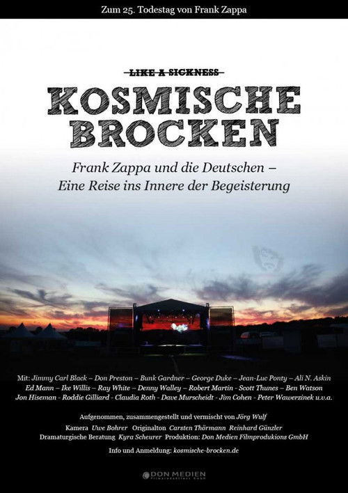 Kosmische Brocken - Frank Zappa und die Deutschen (2018) poster