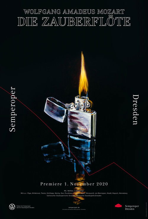 Die Zauberflöte aus der Semperoper Dresden (2021) poster