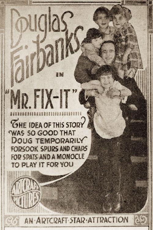 Mr. Fix-It (1918) poster