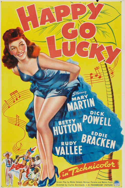 Happy Go Lucky (1943) poster