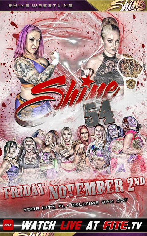 SHINE 54 (2018) poster
