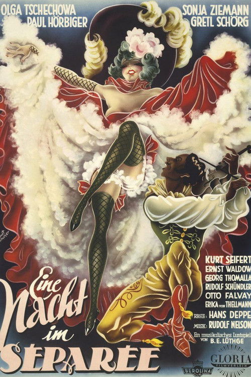 Eine Nacht im Séparée (1950) poster