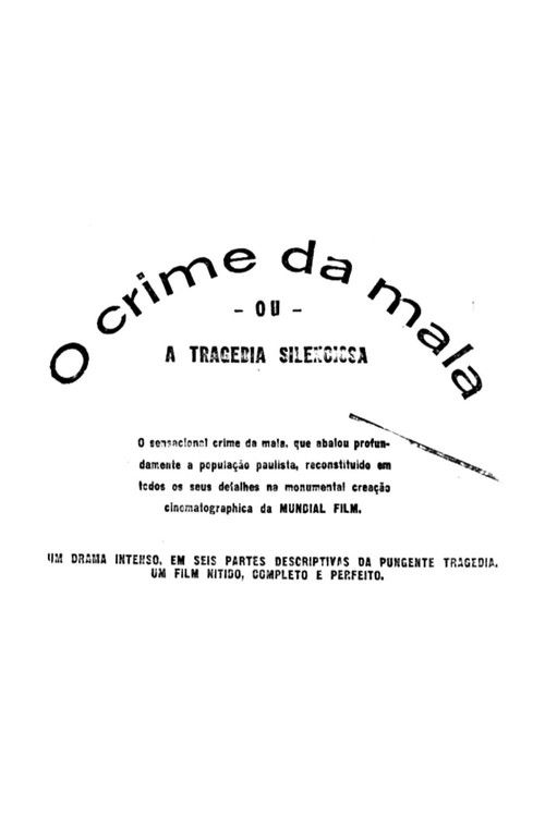 O Crime da Mala (1928) poster
