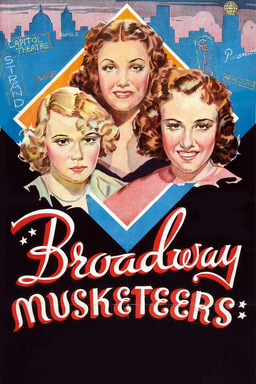 Broadway Musketeers (1938) poster