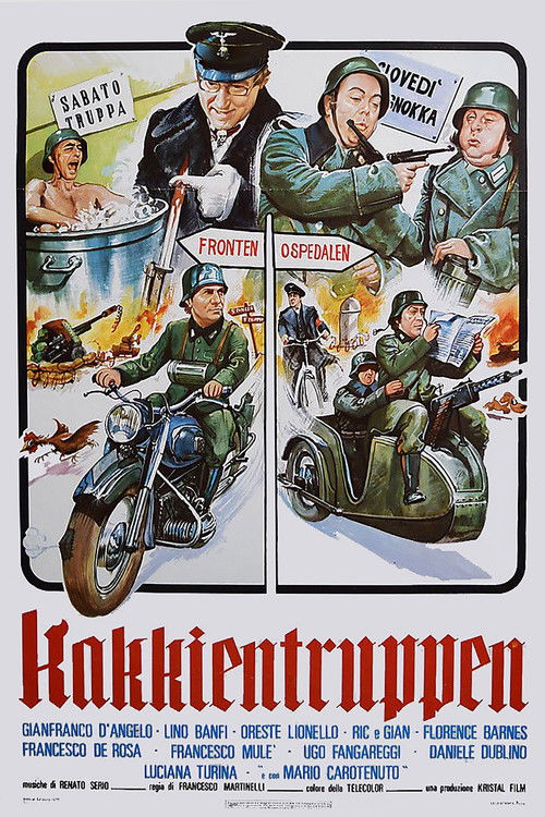 Kakkientruppen (1977) poster