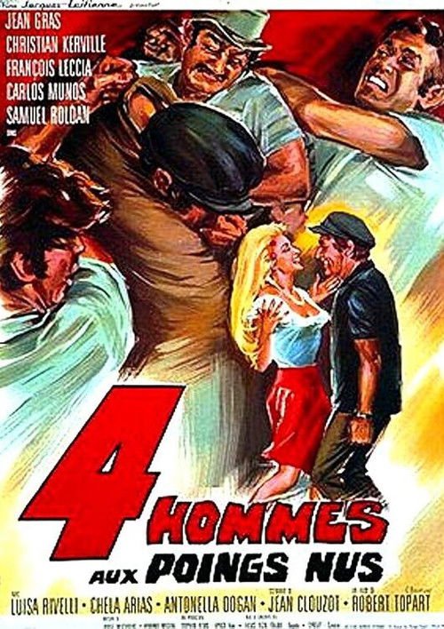 Quatre hommes aux poings nus (1967) poster