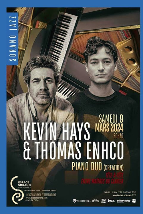 Thomas Enhco solo / T. Enhco & Kevin Hays -  Jazz sous les Pommiers 2025 (2025) poster