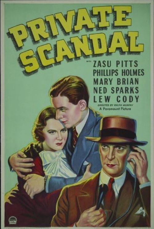 Private Scandal (1934) poster