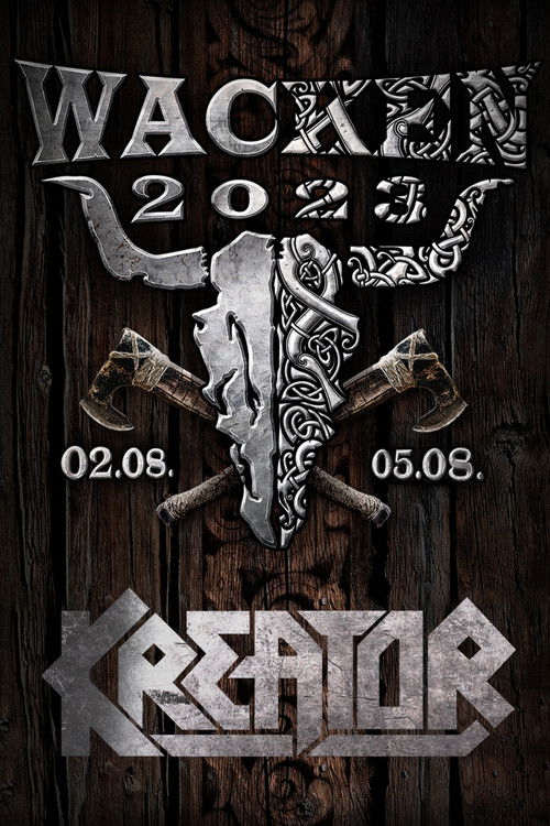 Kreator - Wacken Open Air (2023) poster