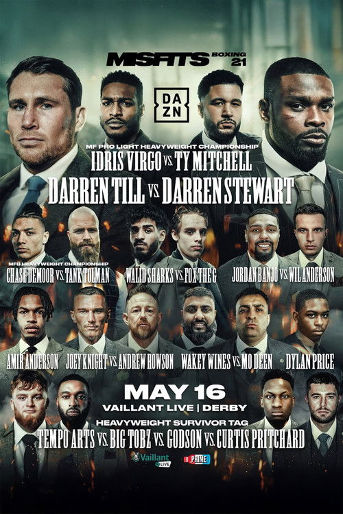 Darren Till vs. Darren Stewart (2025) poster