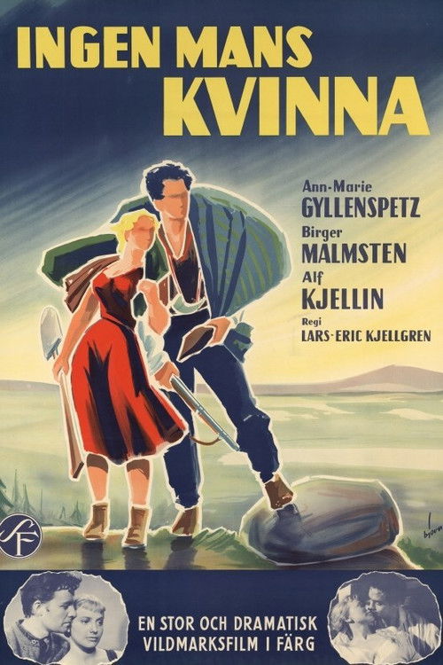 Ingen mans kvinna (1953) poster
