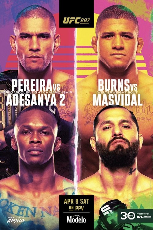 UFC 287: Pereira vs. Adesanya 2 (2023) poster