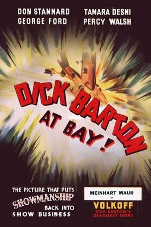 Dick Barton at Bay (1950) poster