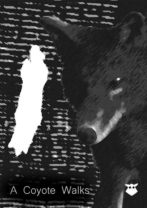 A Coyote Walks (2025) poster