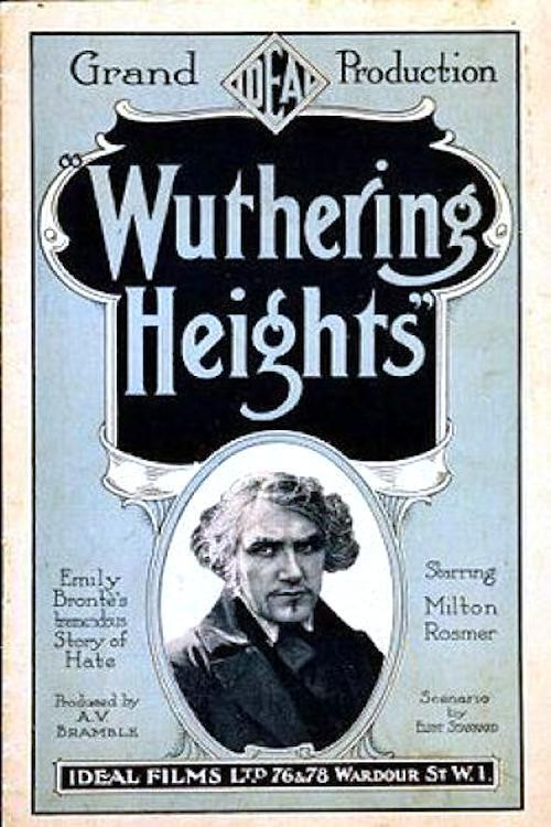 Wuthering Heights (1920) poster