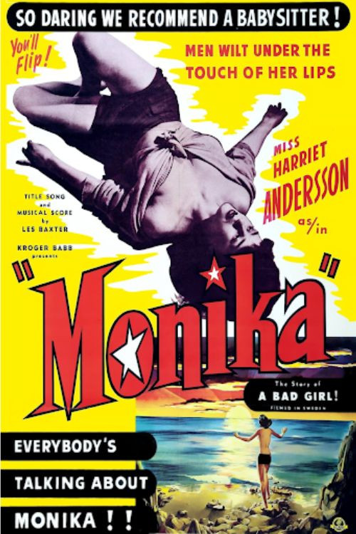 Monika, the Story of a Bad Girl! (1955) poster