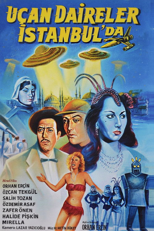 Uçan Daireler İstanbul'da (1955) poster