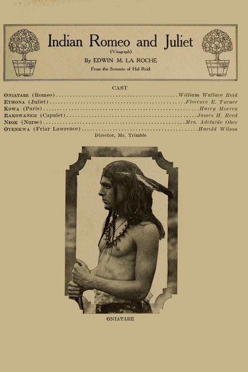 Indian Romeo and Juliet (1912) poster
