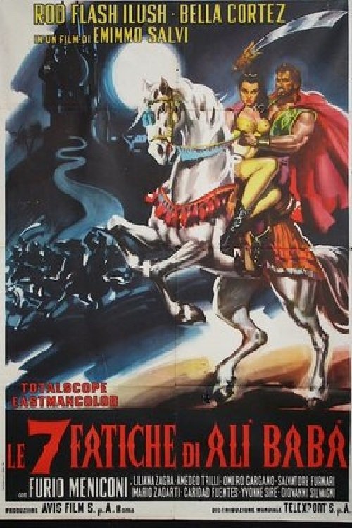 The Seven Tasks of Ali Baba (1962) poster