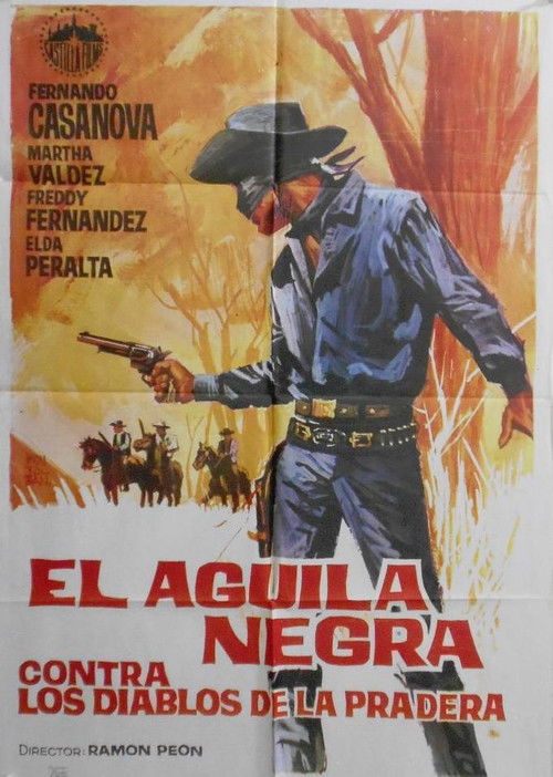 El águila negra contra los enmascarados de la muerte (1958) poster