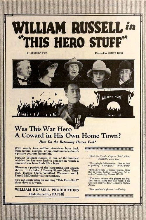 This Hero Stuff (1919) poster
