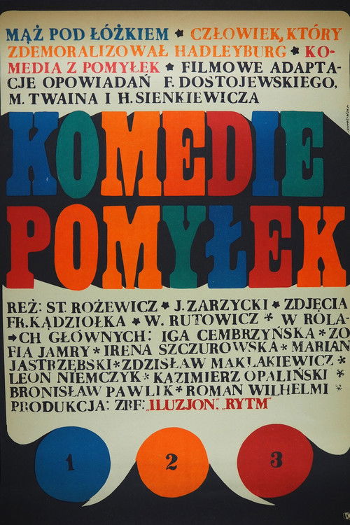 Komedie pomyłek (1968) poster