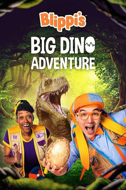 Blippi's Big Dino Adventure (2023) poster