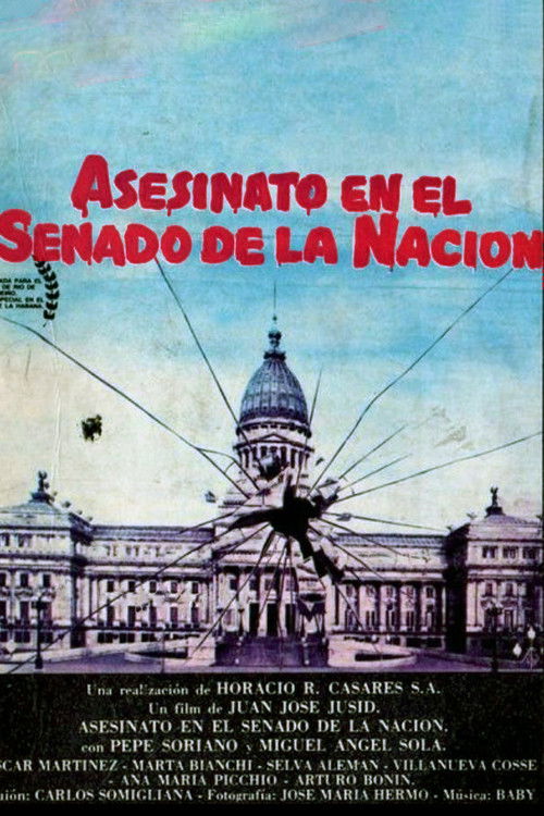 Asesinato en el Senado de la Nación (1984) poster