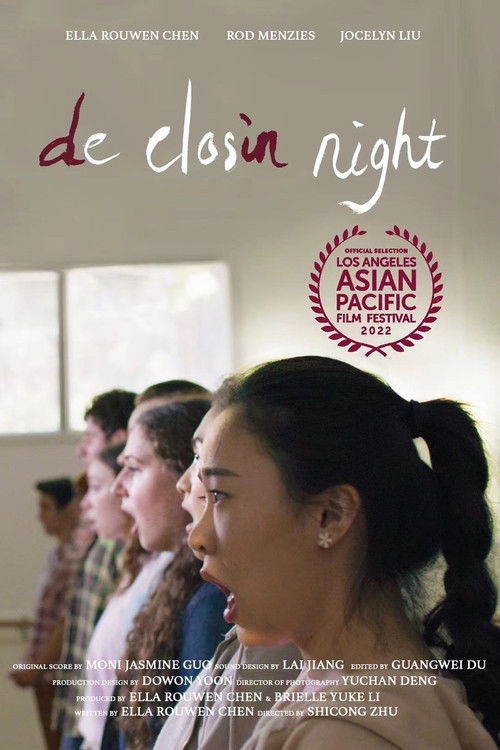 de closin night (2022) poster