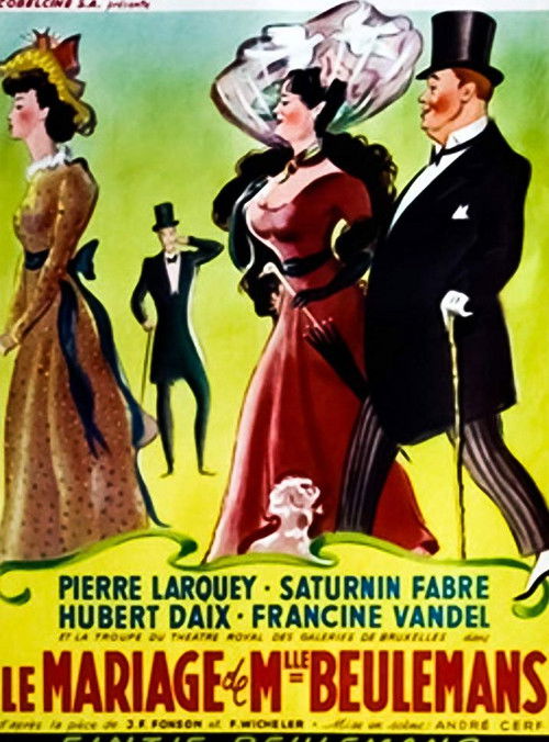 Le Mariage de mademoiselle Beulemans (1950) poster