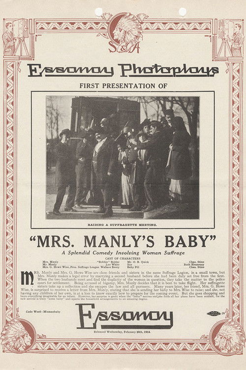 Mrs. Manly's Baby (1914) poster
